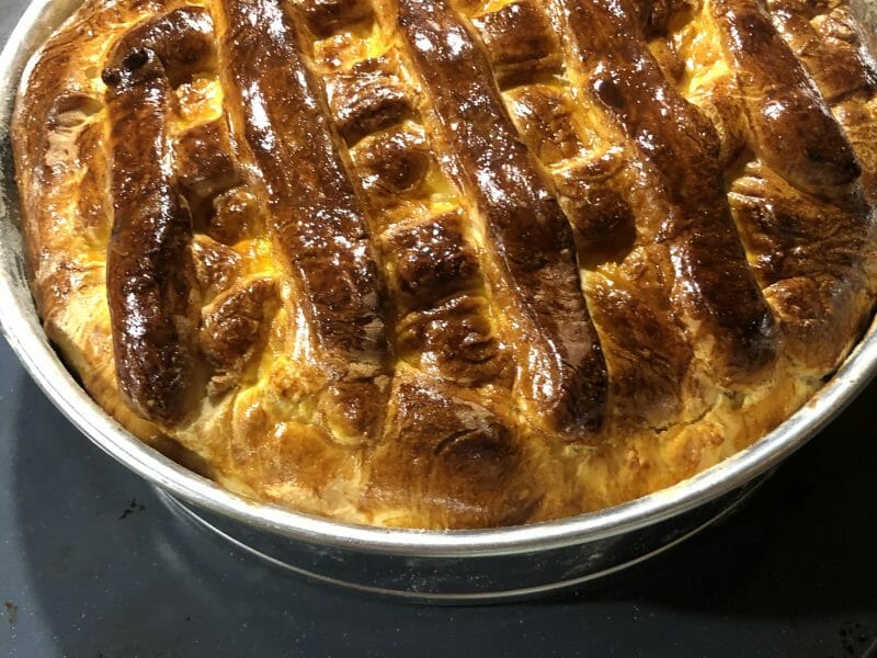 Cliquez pour zoomer ! Brioche aux pommes caramélisées Thermomix par mylene_16