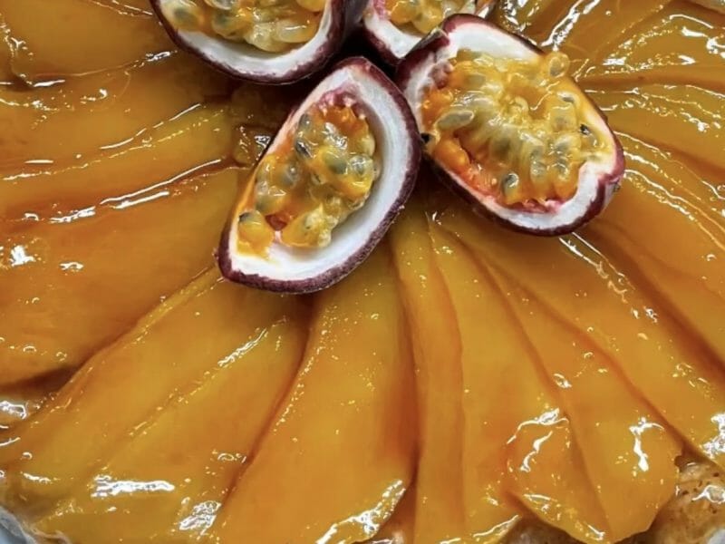 Cliquez pour zoomer ! Tarte tatin à la mangue Thermomix par noemiie_3