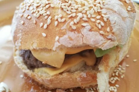 Cliquez pour zoomer ! Pains hamburger Thermomix par Lce59155