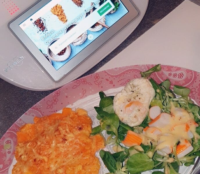 Cliquez pour zoomer ! Gratin de patates douces Thermomix par kadmix