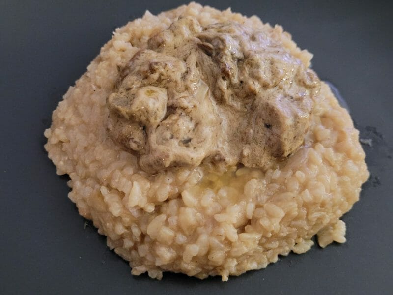 Cliquez pour zoomer ! Risotto aux cèpes Thermomix par vanessa_1931