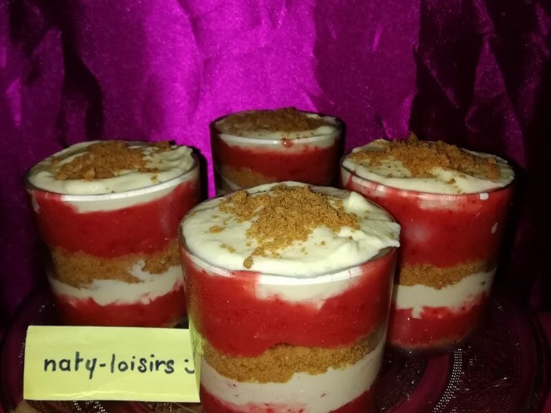 Cliquez pour zoomer ! Tiramisu aux framboises et spéculoos Thermomix par natyloisirs