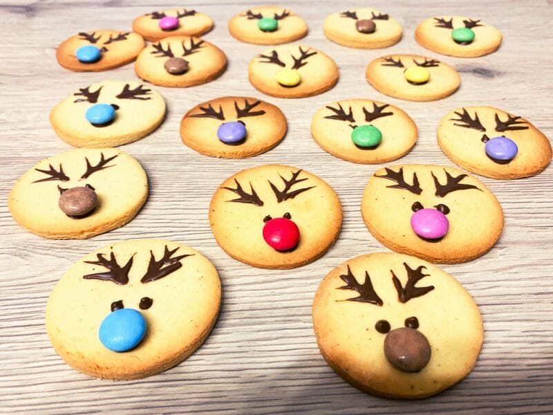 Cliquez pour zoomer ! Sablés rennes de Noël Thermomix par fililou54