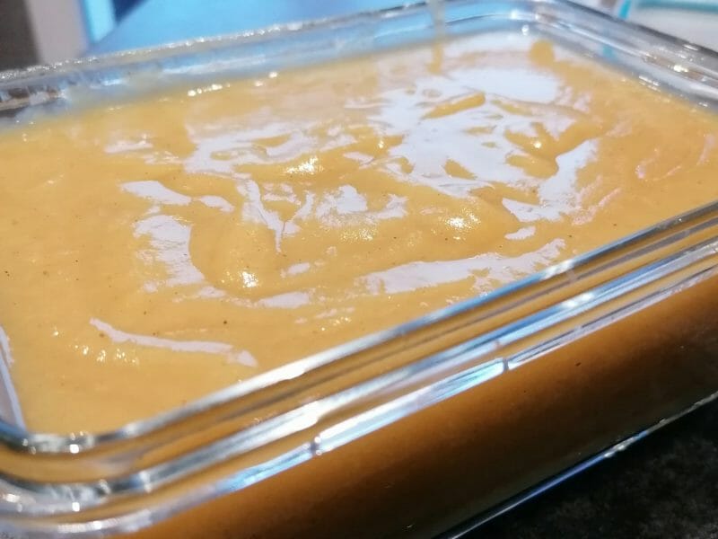 Cliquez pour zoomer ! Compote pomme rhubarbe à la vanille Thermomix par mg1996