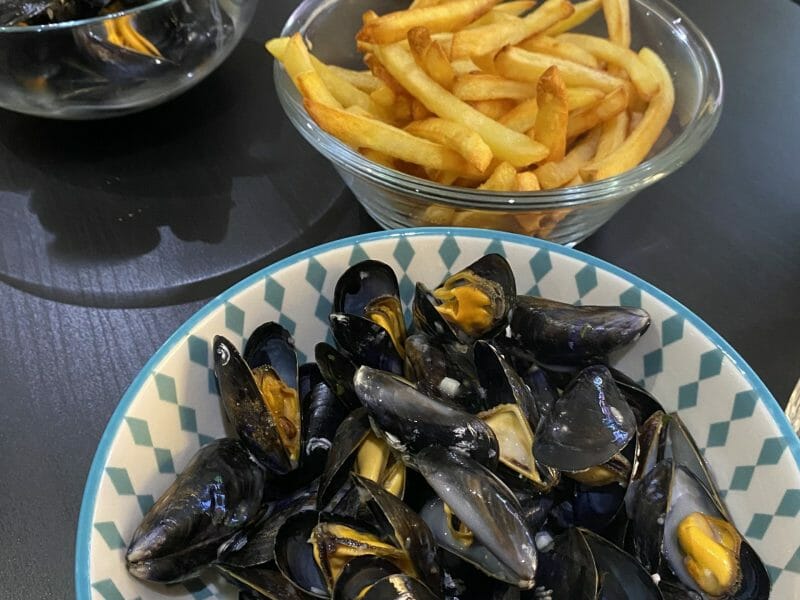 Cliquez pour zoomer ! Moules marinières Thermomix par chloe_51