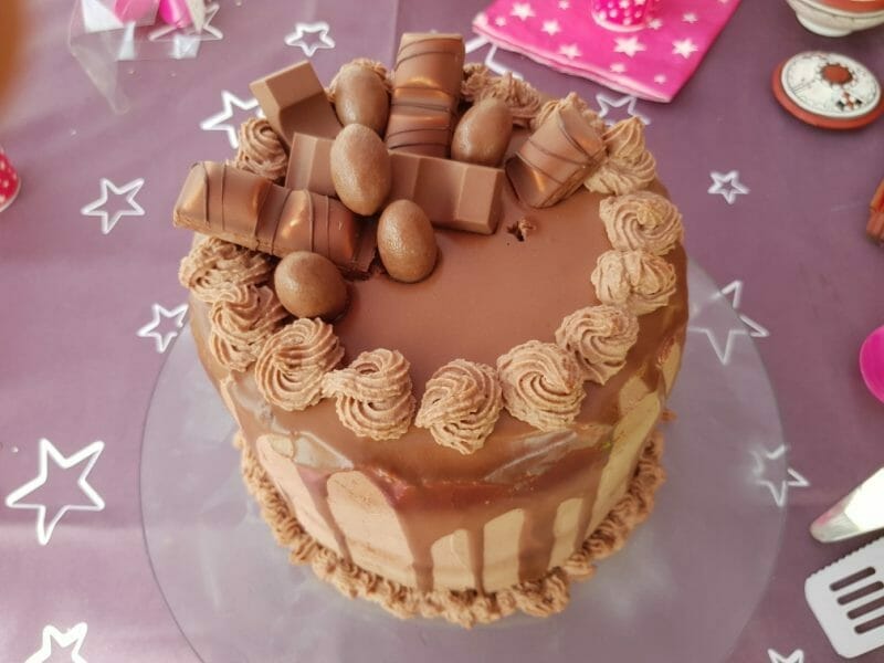 Cliquez pour zoomer ! Layer cake Kinder Bueno Thermomix par deborah17777