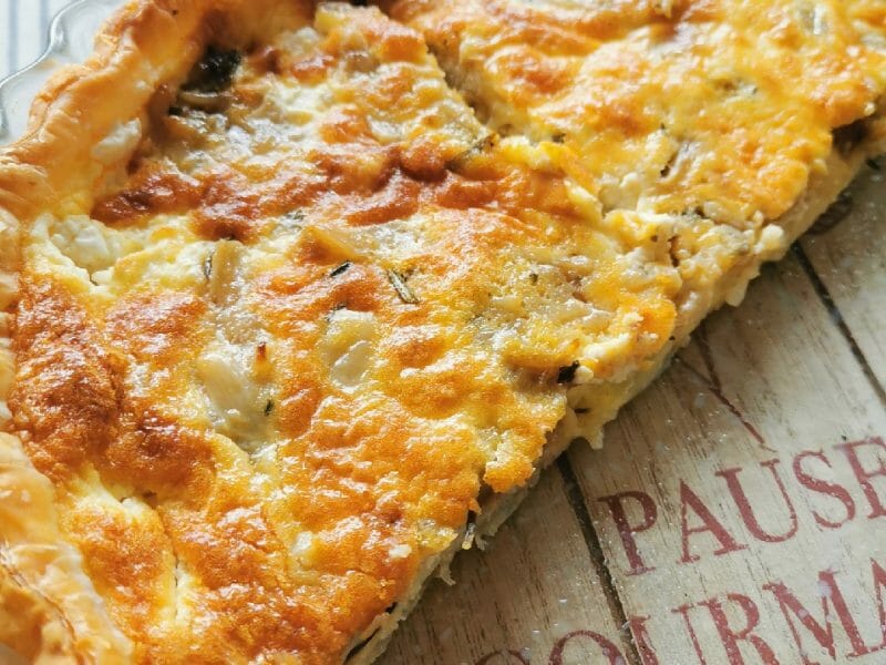 Cliquez pour zoomer ! Tarte à l’ail Thermomix par Angélique