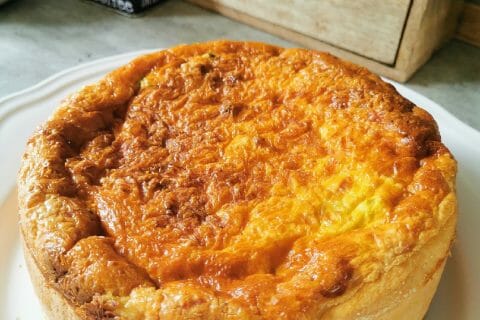 Cliquez pour zoomer ! Gâteau poireaux, lardons et fromage Thermomix par Angélique