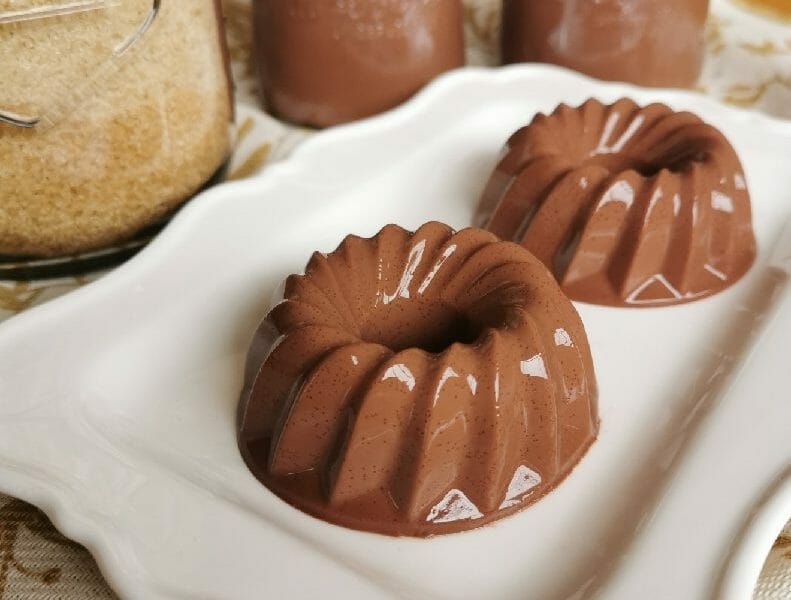 Cliquez pour zoomer ! Flan au chocolat Thermomix par Angélique