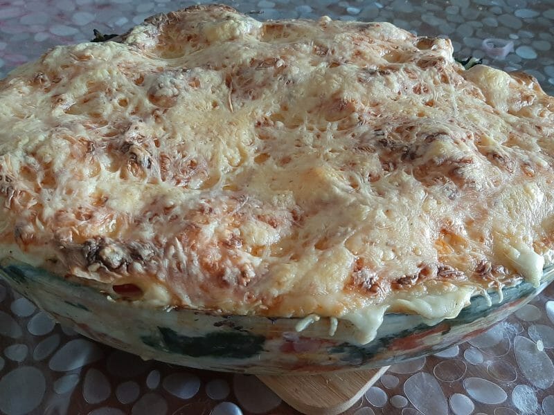 Cliquez pour zoomer ! Lasagnes épinards et chèvre Thermomix par thewhitedress