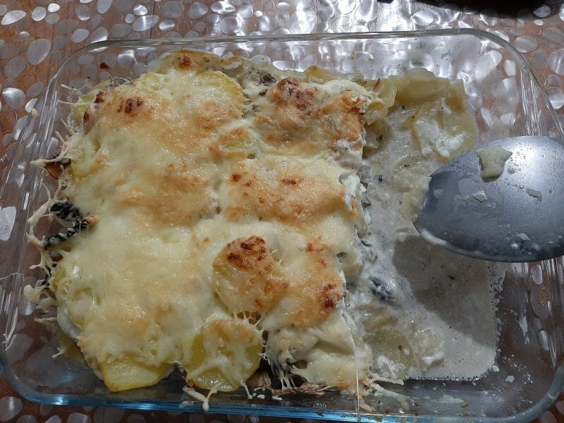 Cliquez pour zoomer ! Gratin de pommes de terre au Boursin Thermomix par thewhitedress