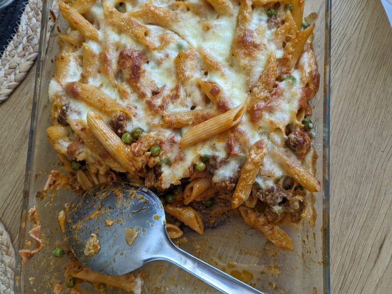 Cliquez pour zoomer ! Rigatoni al forno Thermomix par thewhitedress