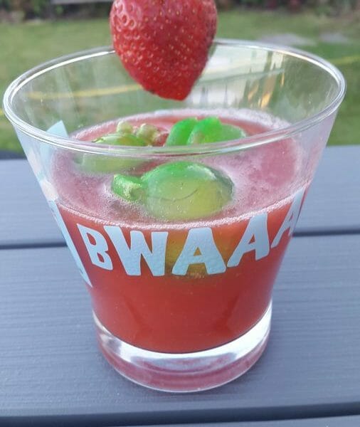 Cliquez pour zoomer ! Mojito fraise Thermomix par Ninoulinou