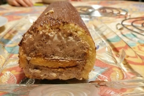 Cliquez pour zoomer ! Bûche Ferrero Rocher Thermomix par auroreneto