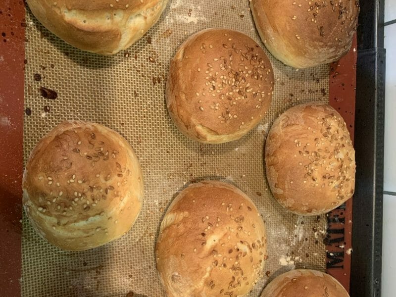 Cliquez pour zoomer ! Pains hamburger Thermomix par nanie92