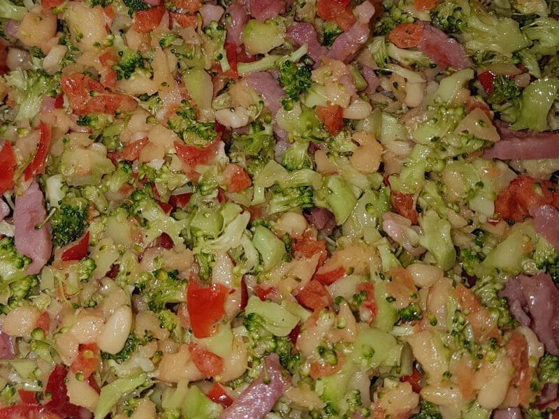 Cliquez pour zoomer ! Salade de brocolis Thermomix par anais0