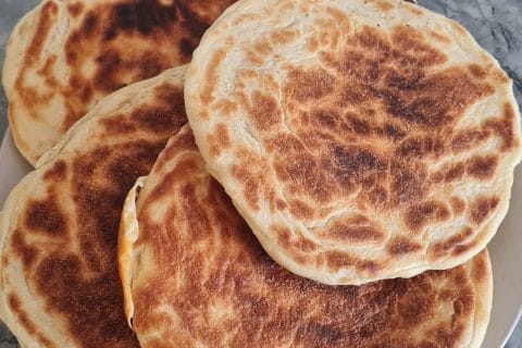 Cliquez pour zoomer ! Naans au fromage Thermomix par Ingrid91