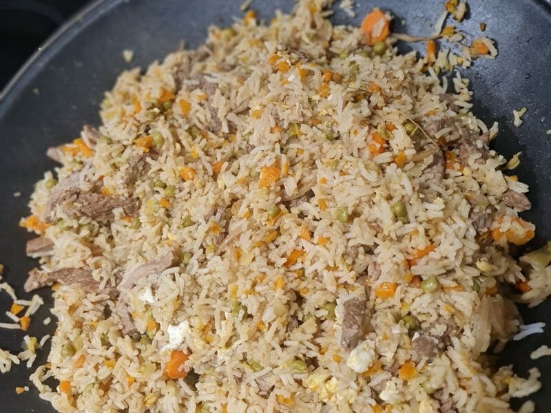 Cliquez pour zoomer ! Riz au boeuf à la chinoise Thermomix par Ingrid91