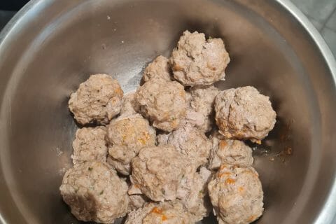 Cliquez pour zoomer ! Boulettes de viande à la sauce tomate Thermomix par Ingrid91