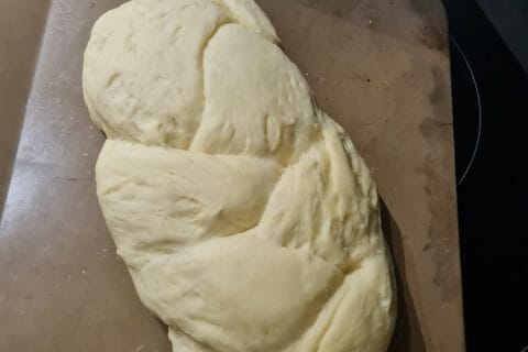 Cliquez pour zoomer ! Brioche tressée à la mie filante Thermomix par Ingrid91
