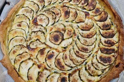 Cliquez pour zoomer ! Tarte courgettes et ricotta Thermomix par Ingrid91
