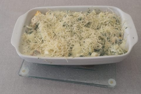 Cliquez pour zoomer ! Gratin de pommes de terre, saumon et épinards Thermomix par Thaliepe74