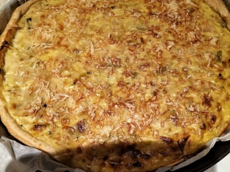 Cliquez pour zoomer ! Tarte aux poireaux Thermomix par Kelly963