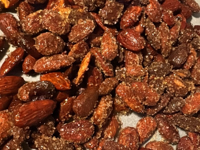 Cliquez pour zoomer ! Amandes grillées à la cannelle et au miel Thermomix par brekex