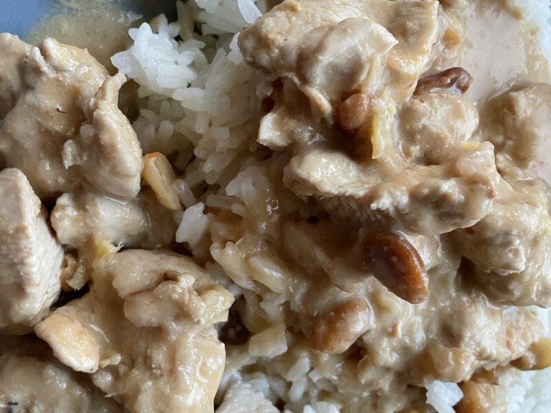 Cliquez pour zoomer ! Effiloché de poulet aux cacahuètes Thermomix par brekex