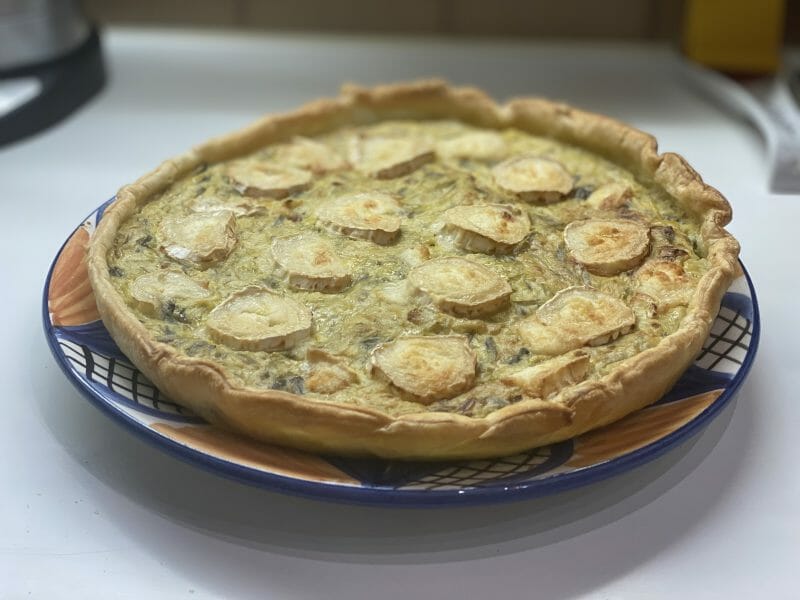 Cliquez pour zoomer ! Tarte aux poireaux Thermomix par couteausuisse