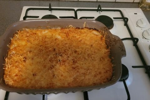 Cliquez pour zoomer ! Gratin de fusilli au jambon Thermomix par sofinou64