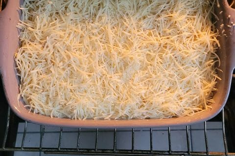 Cliquez pour zoomer ! Gratin de fusilli au jambon Thermomix par sofinou64