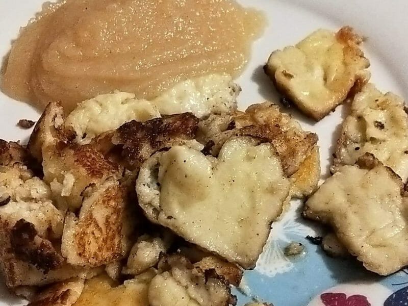 Cliquez pour zoomer ! Griesknepfle – Galettes de semoule alsaciennes Thermomix par caro_29