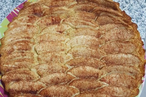 Cliquez pour zoomer ! Tarte aux pommes sans pâte Thermomix par deydeyenbabois
