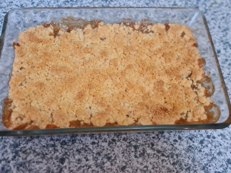 Cliquez pour zoomer ! Crumble aux Pommes Thermomix par deydeyenbabois