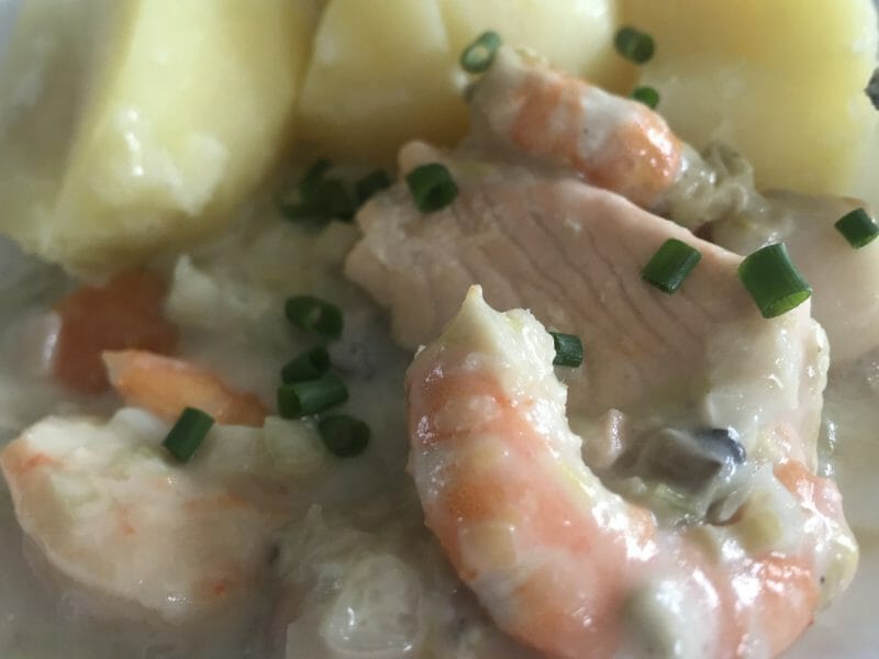 Cliquez pour zoomer ! Blanquette de la mer Thermomix par charlene_41