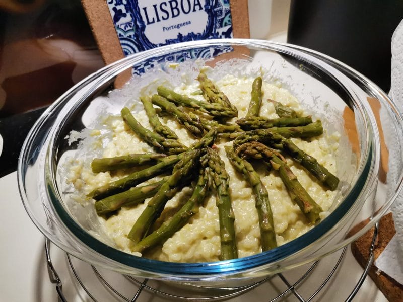Cliquez pour zoomer ! Risotto aux asperges vertes Thermomix par pat54