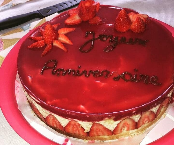 Cliquez pour zoomer ! Fraisier Thermomix par Vanessa2105