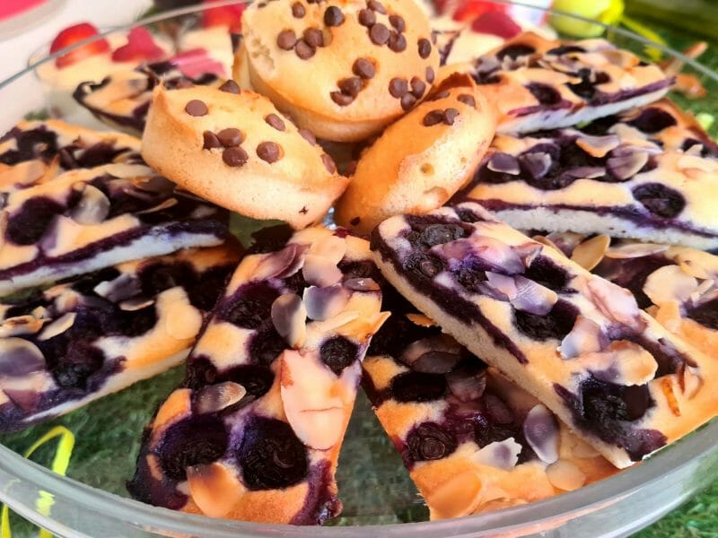 Cliquez pour zoomer ! Visitandines aux framboises Thermomix par vivizou