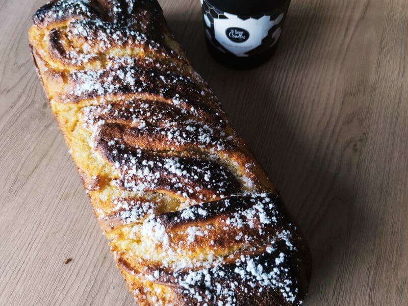 Cliquez pour zoomer ! Brioche à la crème d’amande Thermomix par aline_40