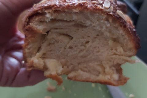 Cliquez pour zoomer ! Brioche à la crème d’amande Thermomix par roseouest