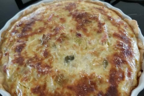 Cliquez pour zoomer ! Tarte aux poireaux Thermomix par roseouest