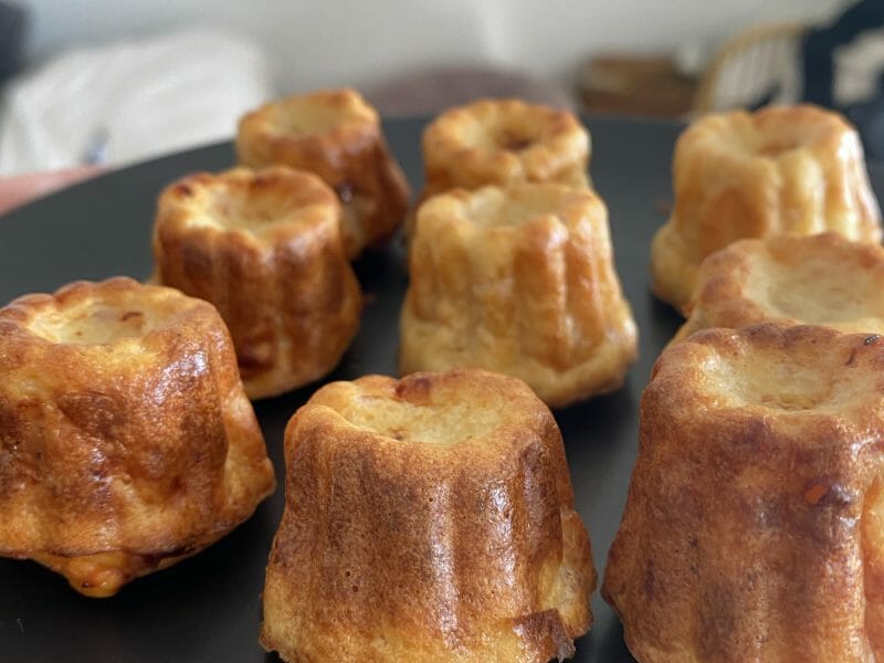 Cliquez pour zoomer ! Mini cannelés chorizo comté Thermomix par Danslacuisinedalexia