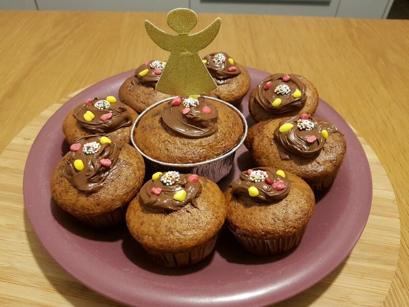 Cliquez pour zoomer ! Muffins aux pépites de chocolat Thermomix par Mamounette 62