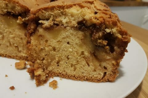 Cliquez pour zoomer ! Cake aux pommes à l’ancienne Thermomix par Mamounette 62