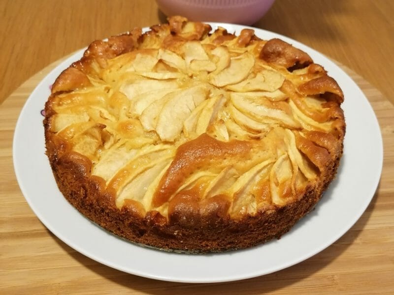 Cliquez pour zoomer ! Gâteau aux pommes et mascarpone Thermomix par Mamounette 62