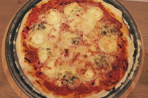 Cliquez pour zoomer ! Pizza 4 fromages Thermomix par Mamounette 62