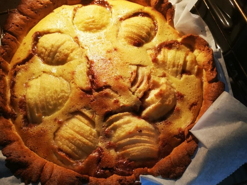 Cliquez pour zoomer ! Tarte poires et chocolat Thermomix par nomaly
