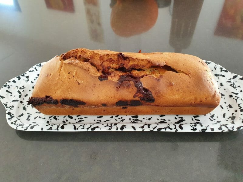 Cliquez pour zoomer ! Plum cake aux pépites de chocolat Thermomix par myriam_25