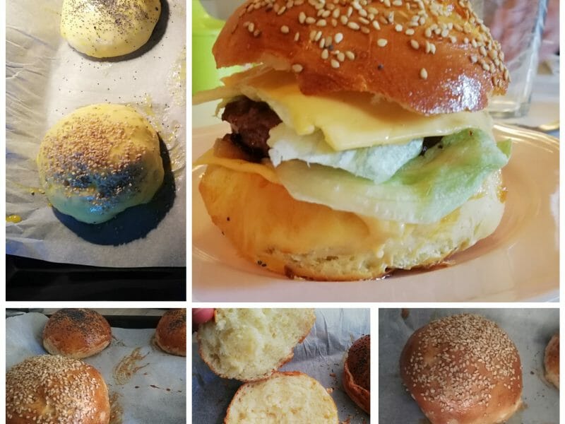 Cliquez pour zoomer ! Buns burger Thermomix par Mélody